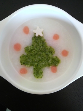 X'mas離乳食☆ (6ヶ月)