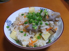 トゥンジージューシー☆沖縄冬至炊き込ご飯