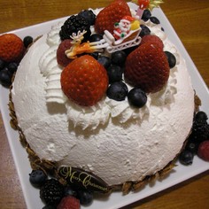 クリスマスに☆ヘルシードームケーキ☆