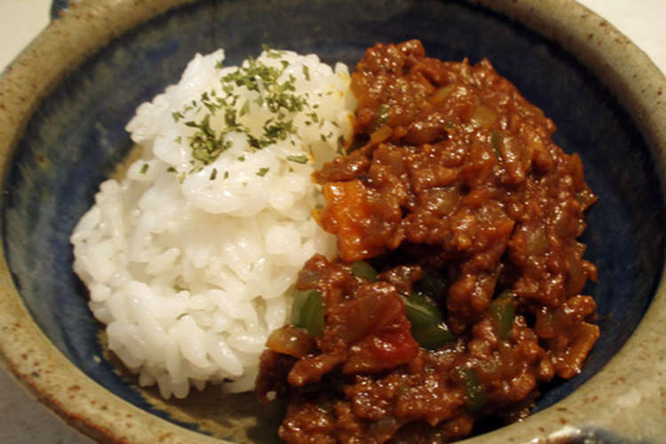 電子レンジでキーマカレー レシピ 作り方 By Laugh0305 クックパッド 簡単おいしいみんなのレシピが355万品