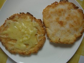 甘くないパン粉クッキー