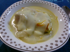 雪化粧かぼちゃの洋風煮
