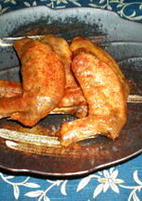 バッファローウイング味の鶏の照り焼き