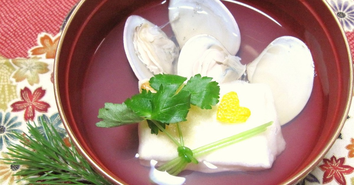 お正月 簡単 はまぐりの夫婦お雑煮 レシピ 作り方 By 朝まと クックパッド 簡単おいしいみんなのレシピが360万品