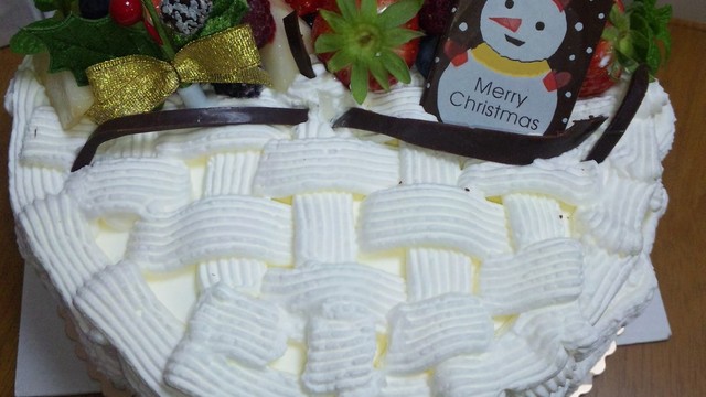 09 ｘ Mas バスケットケーキ レシピ 作り方 By ｓｙｕｎ ｍａｍａ クックパッド 簡単おいしいみんなのレシピが354万品