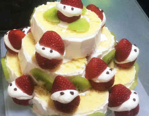 みんなが作ってる ロールケーキ デコレーション クリスマスのレシピ クックパッド 簡単おいしいみんなのレシピが341万品