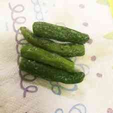 みんなが作ってる ししとうがらし 素揚げのレシピ クックパッド 簡単おいしいみんなのレシピが360万品