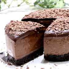 35 生 チョコ ケーキ の 作り方 食べ物の写真