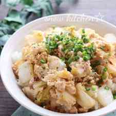 みんなが作ってる 白菜 ひき肉 丼のレシピ クックパッド 簡単おいしいみんなのレシピが341万品