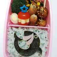 みんなが作ってる サメ キャラ弁のレシピ クックパッド 簡単おいしいみんなのレシピが356万品