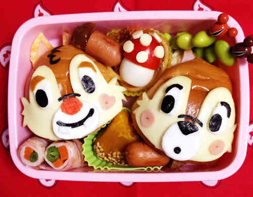 みんなの キャラ弁 チップ デール レシピが36品 クックパッド