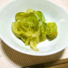 みんなが作ってる 青いトマトのレシピ クックパッド 簡単おいしいみんなのレシピが348万品