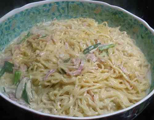 みんなが作ってる カルボラーメンのレシピ クックパッド 簡単おいしいみんなのレシピが344万品