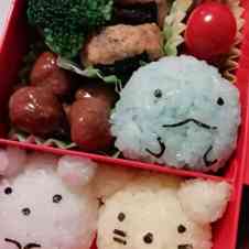 みんなが作ってる キャラ弁 すみっコぐらし とかげのレシピ クックパッド 簡単おいしいみんなのレシピが351万品