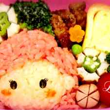 みんなが作ってる キャラ弁 ツムツム アリエルのレシピ クックパッド 簡単おいしいみんなのレシピが361万品
