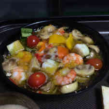 みんなが作ってる アヒージョ ホットプレートのレシピ クックパッド 簡単おいしいみんなのレシピが350万品