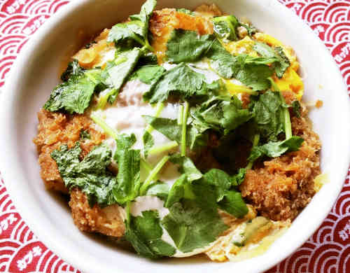 みんなの カツ丼 みつば レシピが3品 クックパッド