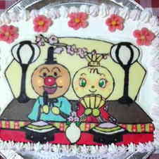 みんなが作ってる ひな祭りケーキ アンパンマンのレシピ クックパッド 簡単おいしいみんなのレシピが360万品