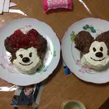 みんなが作ってる ケーキ デコレーション ミッキーのレシピ クックパッド 簡単おいしいみんなのレシピが341万品
