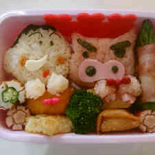 みんなが作ってる キャラ弁 ぶりぶりざえもんのレシピ クックパッド 簡単おいしいみんなのレシピが361万品