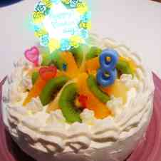 みんなが作ってる バースデーケーキ デコレーションのレシピ クックパッド 簡単おいしいみんなのレシピが354万品