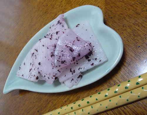 みんなが作ってる 大根 つけもの ピンクのレシピ クックパッド 簡単おいしいみんなのレシピが348万品