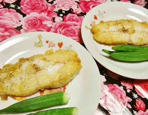 ムニエル カラス カレイ