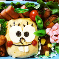 みんなが作ってる キャラ弁 スポンジボブのレシピ クックパッド 簡単おいしいみんなのレシピが361万品