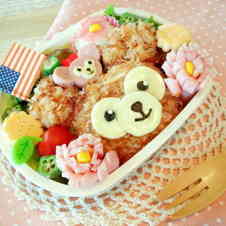 みんなが作ってる キャラ弁 ダッフィーのレシピ クックパッド 簡単おいしいみんなのレシピが358万品