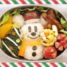 みんなが作ってる キャラ弁 雪だるまのレシピ クックパッド 簡単おいしいみんなのレシピが352万品