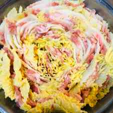 みんなが作ってる 白菜 ミルフィーユ鍋 鶏ガラスープのレシピ