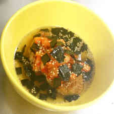 みんなが作ってる キムチ茶漬けのレシピ クックパッド 簡単おいしいみんなのレシピが360万品