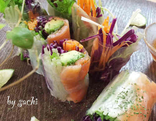 みんなが作ってる 生春巻き 盛りつけのレシピ クックパッド 簡単おいしいみんなのレシピが354万品