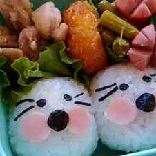 みんなが作ってる キャラ弁 アザラシのレシピ クックパッド 簡単おいしいみんなのレシピが357万品