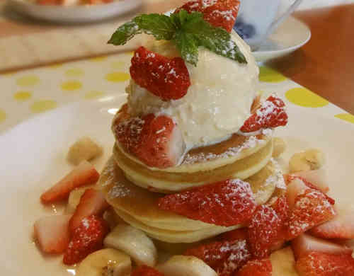みんなが作ってる パンケーキ 盛りつけのレシピ クックパッド 簡単おいしいみんなのレシピが341万品