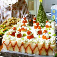 優れた クリスマス ケーキ 大 人数 クリスマスの絵コレクション