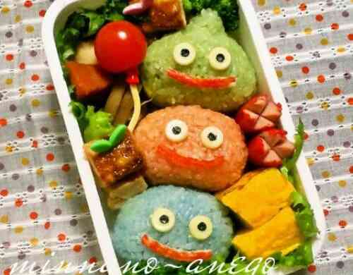 みんなが作ってる キャラ弁スライムのレシピ クックパッド 簡単おいしいみんなのレシピが355万品
