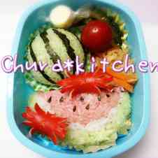 みんなが作ってる キャラ弁 すいかのレシピ クックパッド 簡単おいしいみんなのレシピが353万品