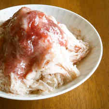 みんなが作ってる イチゴジャム かき氷のレシピ クックパッド 簡単おいしいみんなのレシピが358万品