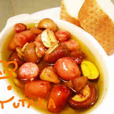 みんなが作ってる アヒージョ お肉のレシピ クックパッド 簡単おいしいみんなのレシピが360万品