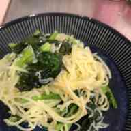 みんなが作ってる 菜の花 しらす パスタのレシピ クックパッド 簡単おいしいみんなのレシピが355万品