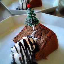 みんなが作ってる クリスマス チョコレートシフォンケーキのレシピ クックパッド 簡単おいしいみんなのレシピが348万品