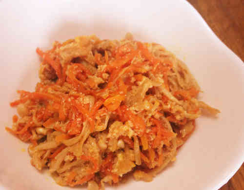 みんなが作ってる にんじんしりしり 卵 明太子のレシピ クックパッド 簡単おいしいみんなのレシピが352万品