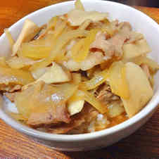 丼 めんつゆ 豚
