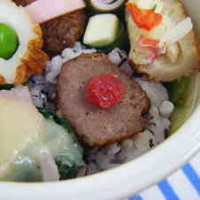 みんなが作ってる ミートボールおにぎりのレシピ クックパッド 簡単おいしいみんなのレシピが352万品