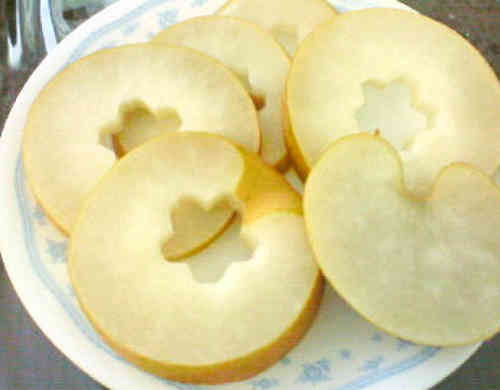 みんなが作ってる 梨 飾り切りのレシピ クックパッド 簡単おいしいみんなのレシピが359万品