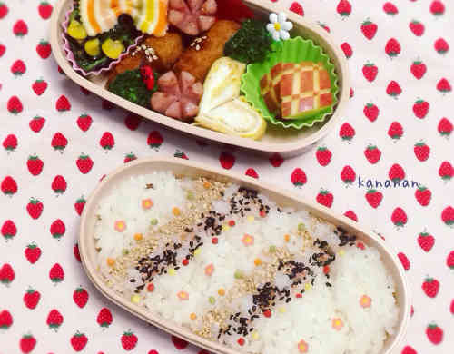 みんなが作ってる 小学生 お弁当 2段のレシピ クックパッド 簡単おいしいみんなのレシピが357万品