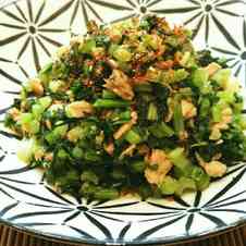 みんなが作ってる かぶの葉 炒めのレシピ クックパッド 簡単