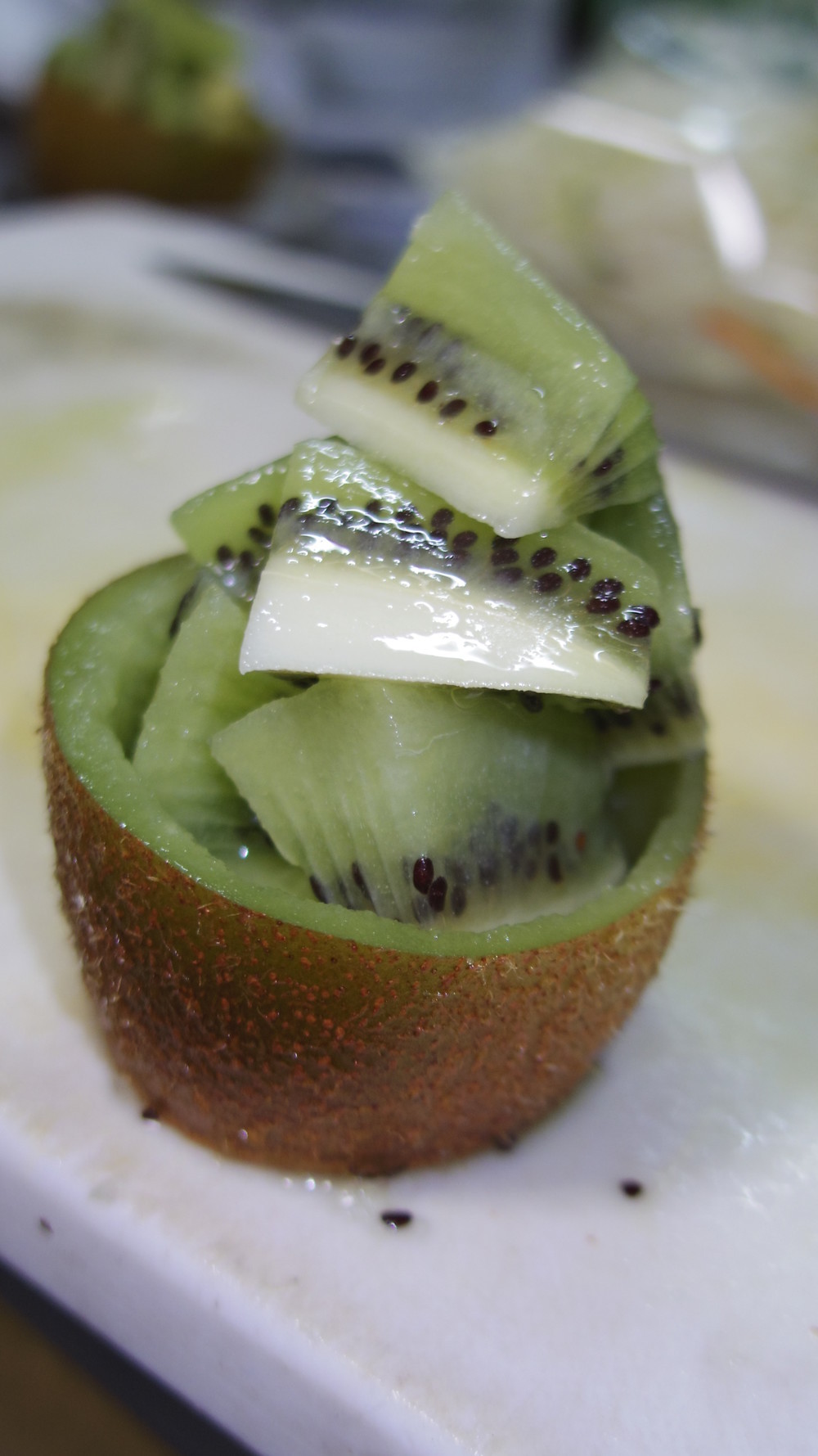 調理師が教えるキウイの飾り切り レシピ 作り方 By しるびー１９７８ クックパッド