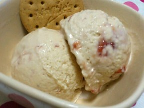 バナナスプリットアイスクリームのレシピ